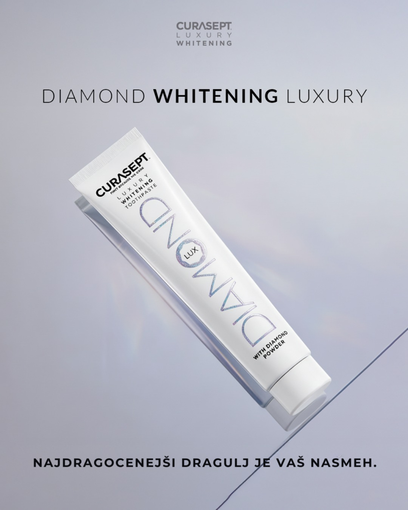 Luxury Diamond zobna pasta za beljenje zob