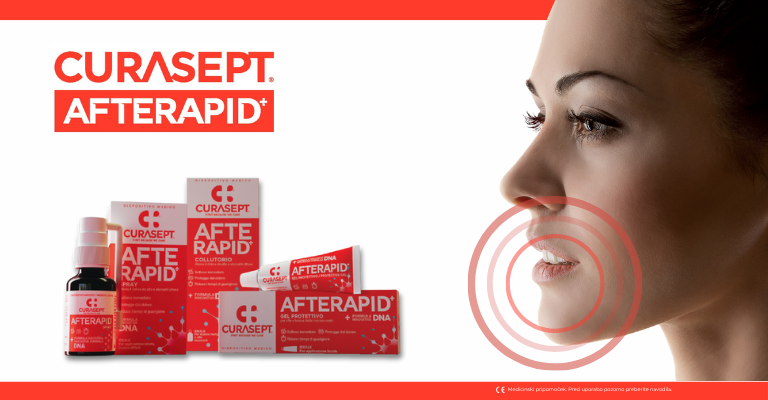 AfteRapid linija za zaščito ustne sluznice